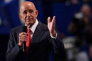 L’envoyé spécial des États-Unis pour la Syrie, Tom Barrack