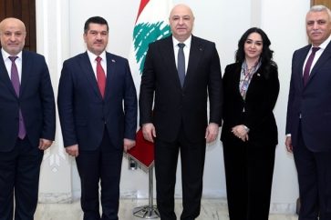 aoun_delegation_irakienne