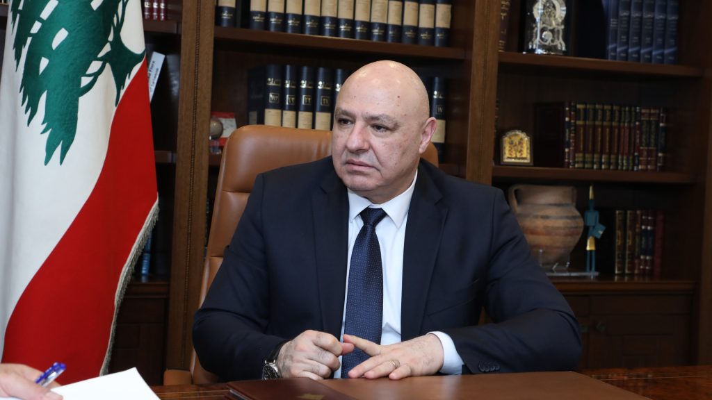 Le président libanais Joseph Aoun