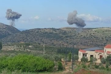 Raids israéliens ce vendredi sur une dizaine de lieux au sud et à l'est du Liban